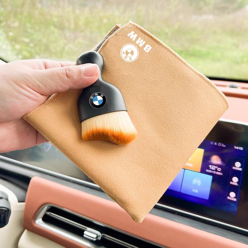 Car Wash Towels Microfiber Clean Rag Cleaning Brush For BMW E46 E90 E60 F30 F10 E39 i3 i4 X1 X2 X3 X5 X4 X6 X7 M3 M4 M5 G30 G20