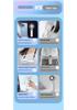 2026 New Model USB-Powered 5-Speed Portable Handheld and Desktop Semiconductor Refrigeration Mini Fan for Outdoor Use