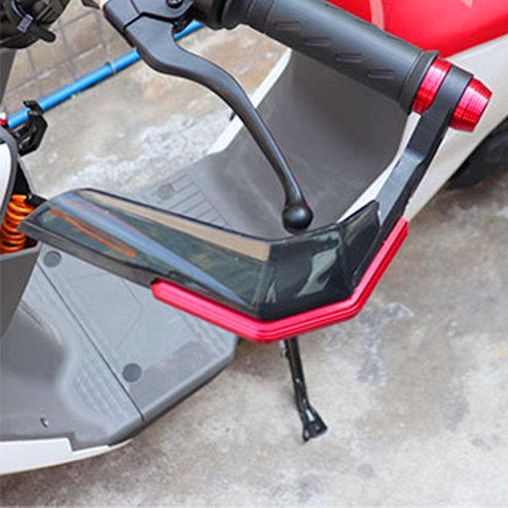 For Motorcycle Scooter Mountain E-Bike Windproof Handguards Aluminum Alloy ABS Falling Protector Motorcycle Hands Guards