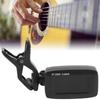 AROMA Digitales Gitarrenstimmgerät Chromatisches Gitarren-Bass-Ukulelen-Musikinstrumentenzubehör AT-200Schwarz