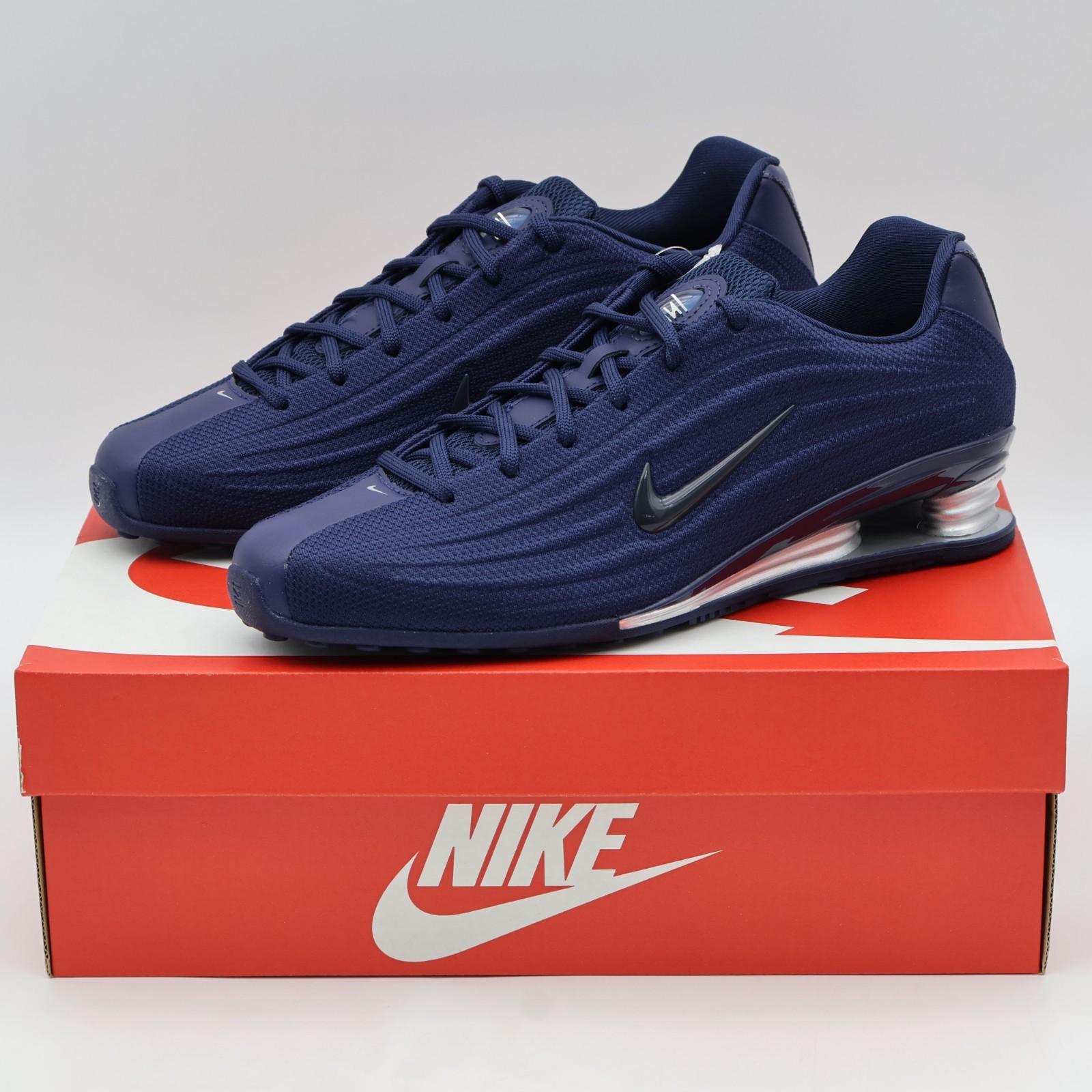 HQ7540-401 Nike Shox Z Midnight Navy Metallic Silver (Women s) 10W