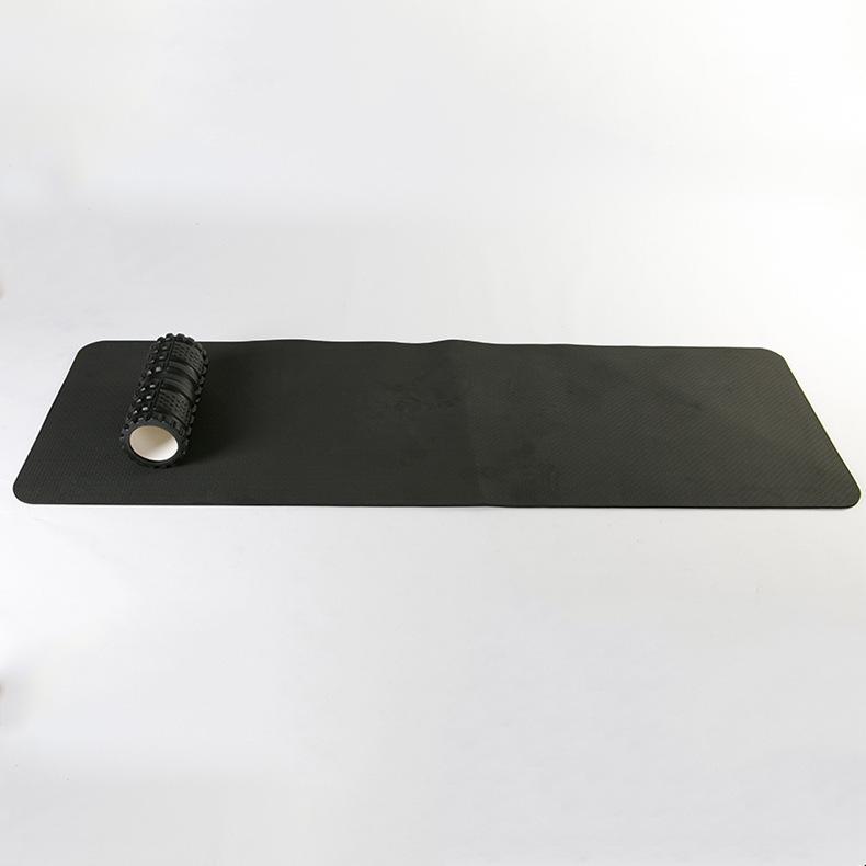 Odorless Non-Slip 6mm TPE Solid Color Yoga Mat for Fitness