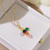 European & American Cross Pendant Necklace for Women - Niche Style, Simple Clavicle Chain, Fashionable Jewelry