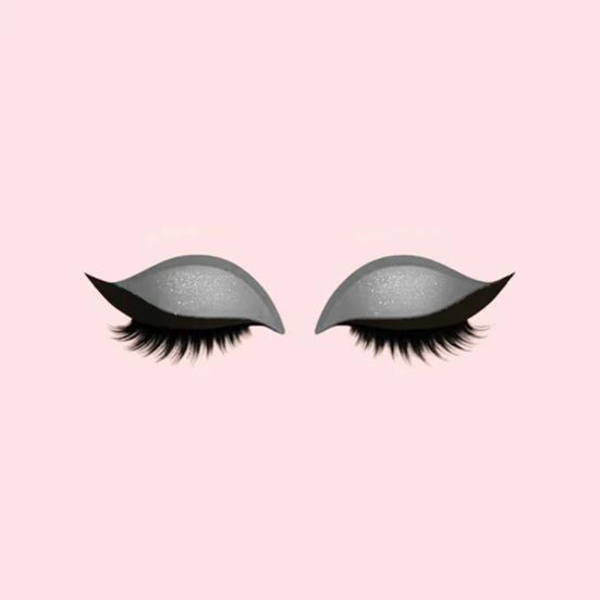 1/2/3/4/5 Pairs Lazy Eye Shadow Eyelash Patch 2-in-1 Eyeshadow Eyelashes Makeup Stickers