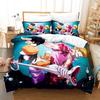 Comforter New 3D Print Monogatari Series Bedding Set Anime Araragi Koyomi Double Twin Full Queen King Adult Kids