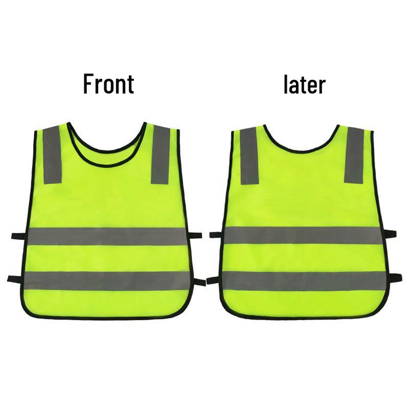 High-Visibility Reflective Safety Vest for Traffic and Construction Workers