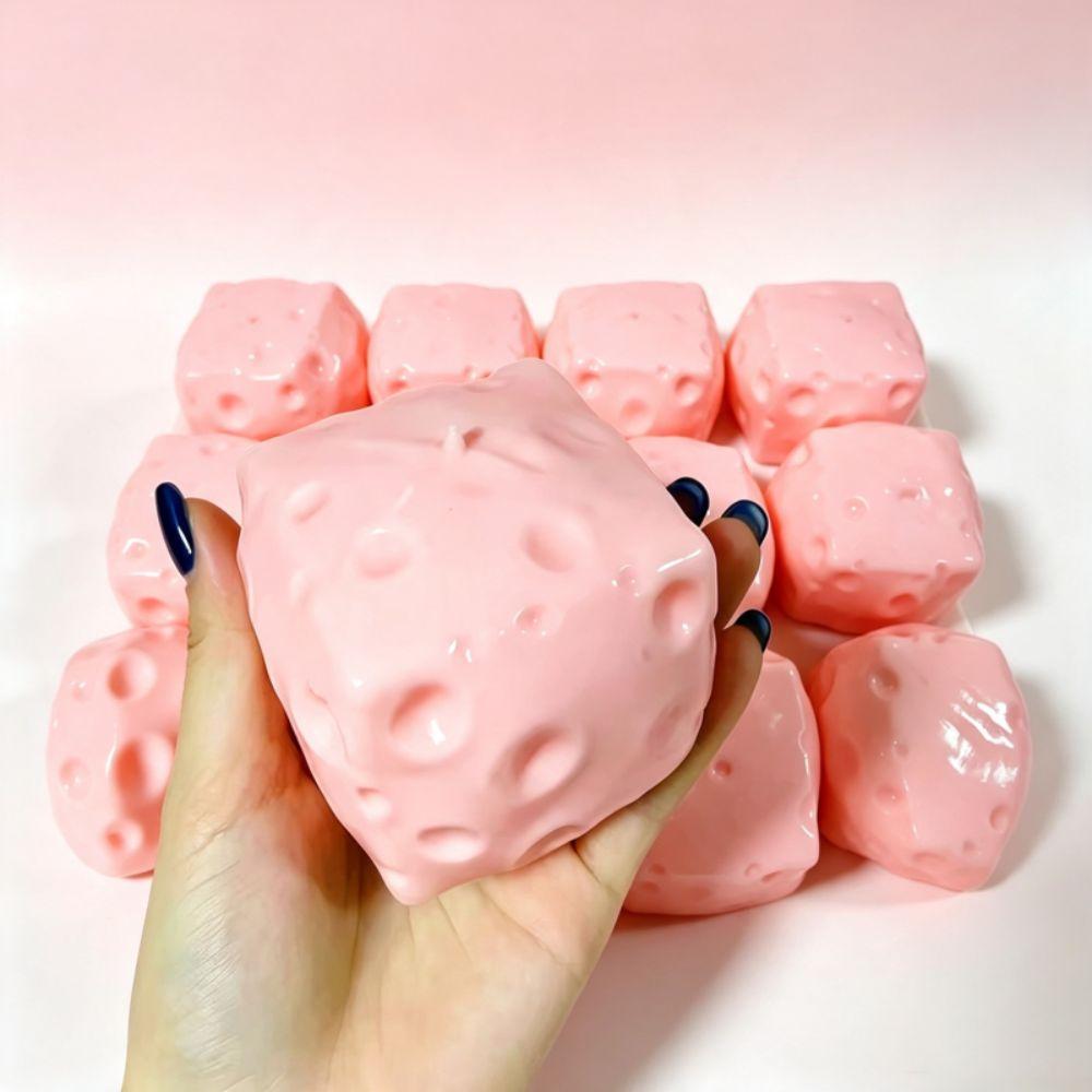 Hand Relax Cheese Squishy Moldable Handmade Ball Creative Crunch Squishy Student Prize