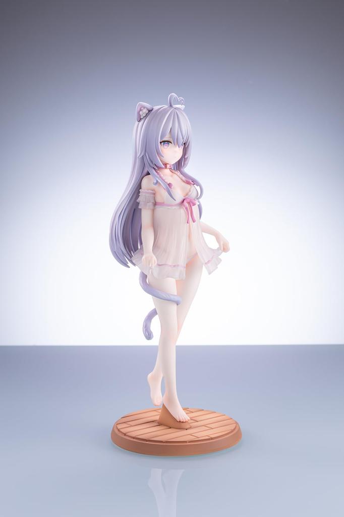 Xingluoguan Studio My Cat Glutinous Rice Scale PVC ABS Painted Complete Figure [Nuomiimi] 1/7 &