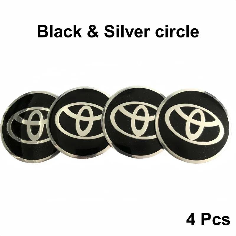 RE156mm Car Tyre Wheel Center Hub sticker Badge Emblem For Toyota logo Corolla Camry Yaris Rav4 Hilux C-hr stickers Accessories