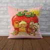 Strawberrys Shortcakes Pillow Case For Car Sofa Decorative Home Doublesided Print Plush Square Throw Pillow Cushion Cover