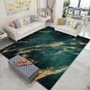 Luxury Nordic Flannel Carpets for Living Room Sofa Beside Texture Decoration Bedroom Rug Large Size Non-slip Washable Lounge Mat