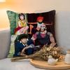 Cushion Cover  Linen  SkinFriendly Soft Decorative Case For Sofa Home Decor Cowboy Bebop Pillow cover