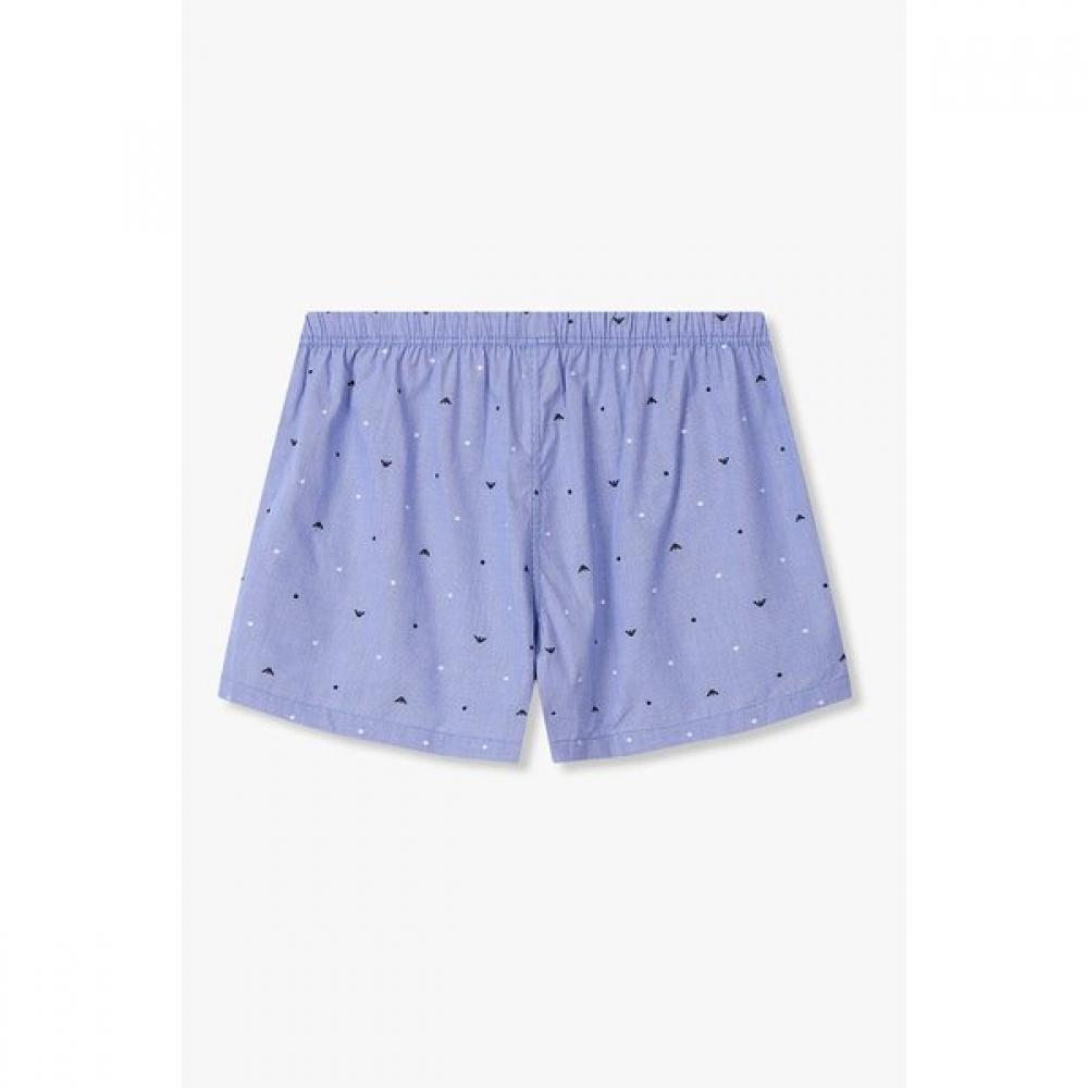 Emporio Armani Men S Logo Pattern Cotton Trunk 0815312101