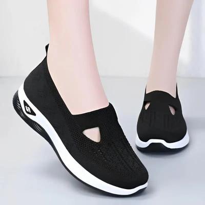 Personalisierte Sommer Mesh Atmungsaktive Sneaker Damen Leicht Slipper Freizeitschuhe