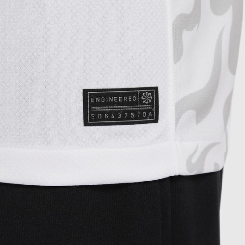 New Nike Soccer Jersey 2024/25 Season, Chinese Team, Away, Fan Edition Men's White/Medium Gray/Medium Gray FJ4279-100