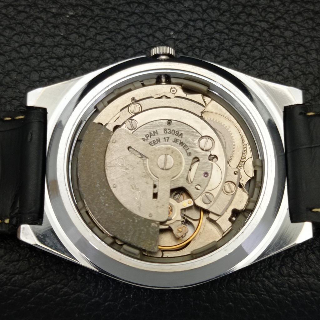 REFURBISHED VINTAGE SEIKO 5 AUTOMATIC JAPAN MENS SILVER DIAL WATCH a434679-2 R121-a434679