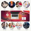 Cosmic Sun Xl Gaming Mouse Pad Nonslip Rubber Base Stitched Edge Waterproof Desk Mat For Pc Laptop Gamer Office Computer Accessories C92721