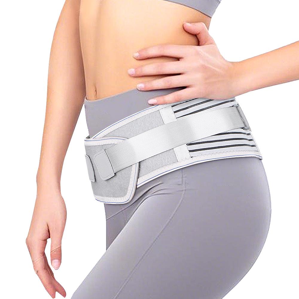 Back Brace For Herniated Disc, Lower Back Pain Relief, Strain, Adjustable Lumbar Support Belt With 4 Stays,Work,Lifting,Sciatica