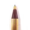 Cartier Ballpoint pen Block Check Trinity Cap Style gold mens Used