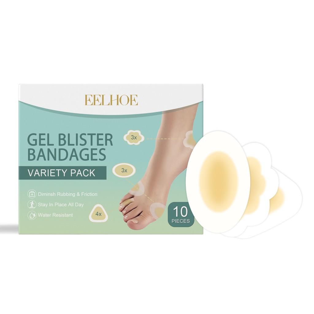 

Eelhoe Water Blister Bandages Breathable Lightweight Comfortable Skin Care Essential Mixed 10pcs