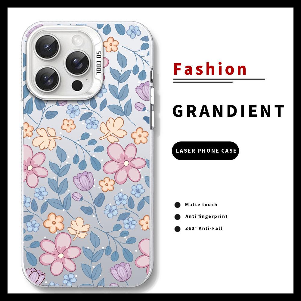 

Phone Case For Xiaomi Poco M6 Pro M5S M2 /Poco X6 X5 Pro X4 NFC Poco C65 C61 C50 C51 Colorful Silver IMD Luxury Shockproof Cover Poco C50 C51