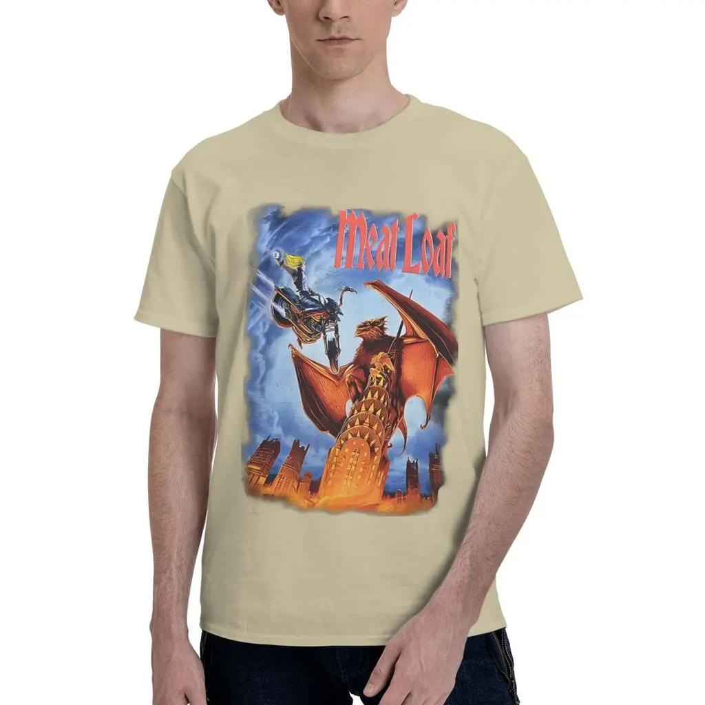 Meatloaf Everything Louder Than Everything Else Tour Rock 100 Cotton Casual Breathable Confortable Cute Mens TShirts Men
