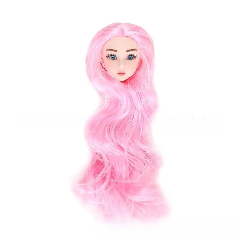 One Pie Head for 1/6 Lady Doll 32cm Supermodel Doll's Head Acssories Dress Up Toy