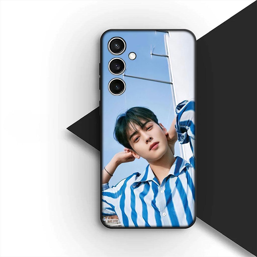 Cha EunWoo Lee Dong Min Eun Woo Silicone Phone Cover for Xiaomi Poco C75 C65 C71 C85 X7 X6 M7 F7 F8 Ultra F6 Pro Soft Case