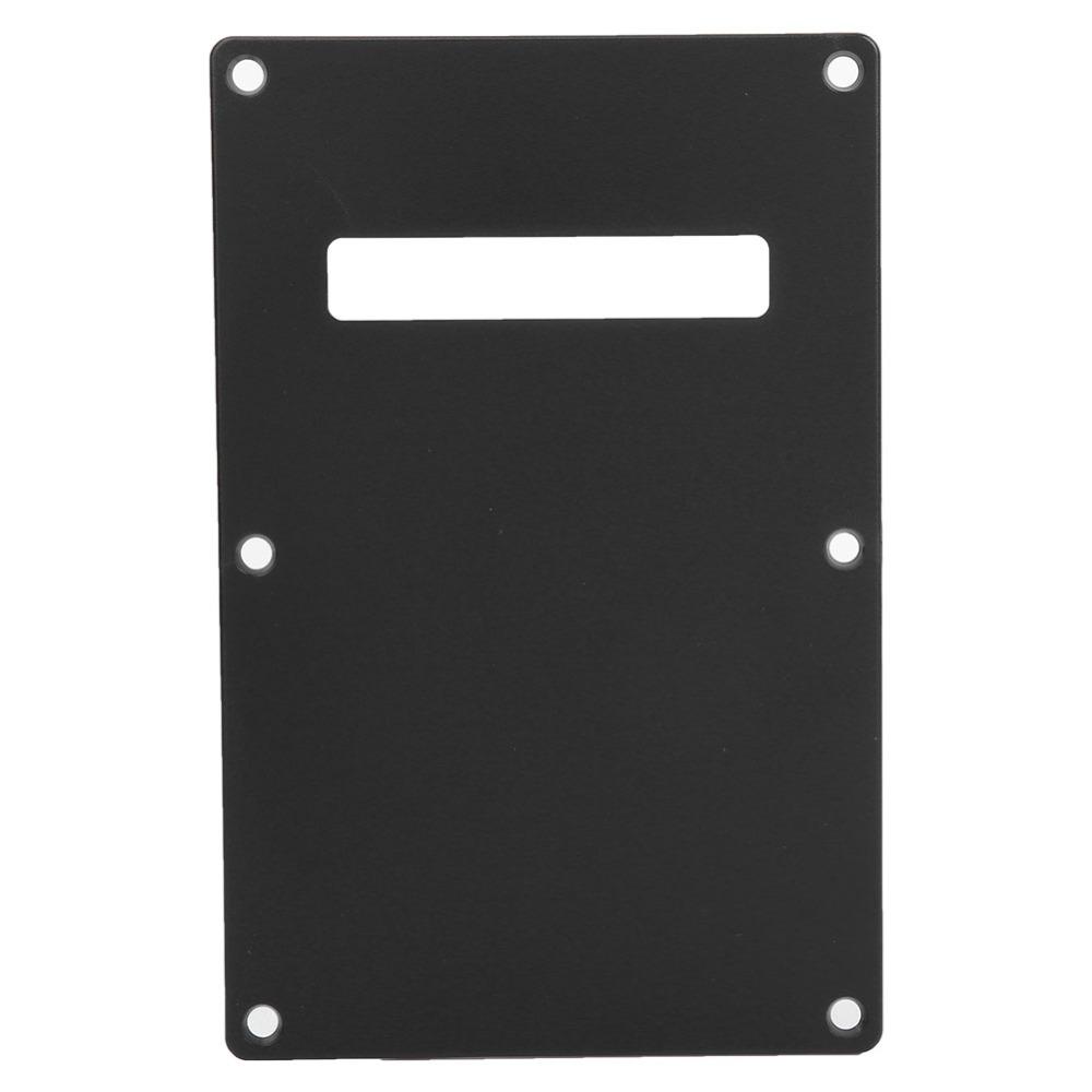 Black/White Electric Guitar Cover Plastic Pick Guard Plate Guitar Backplate For Electric Guitar
