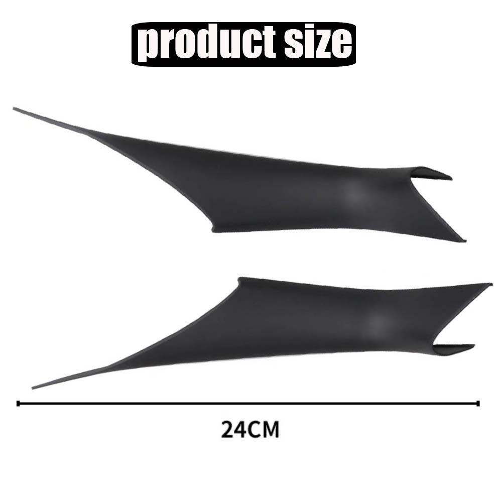 Car-styling For BMW 5 Series G30 G38 2018- Interior Carbon Fiber Texture Door Handle Pull Protective Cover