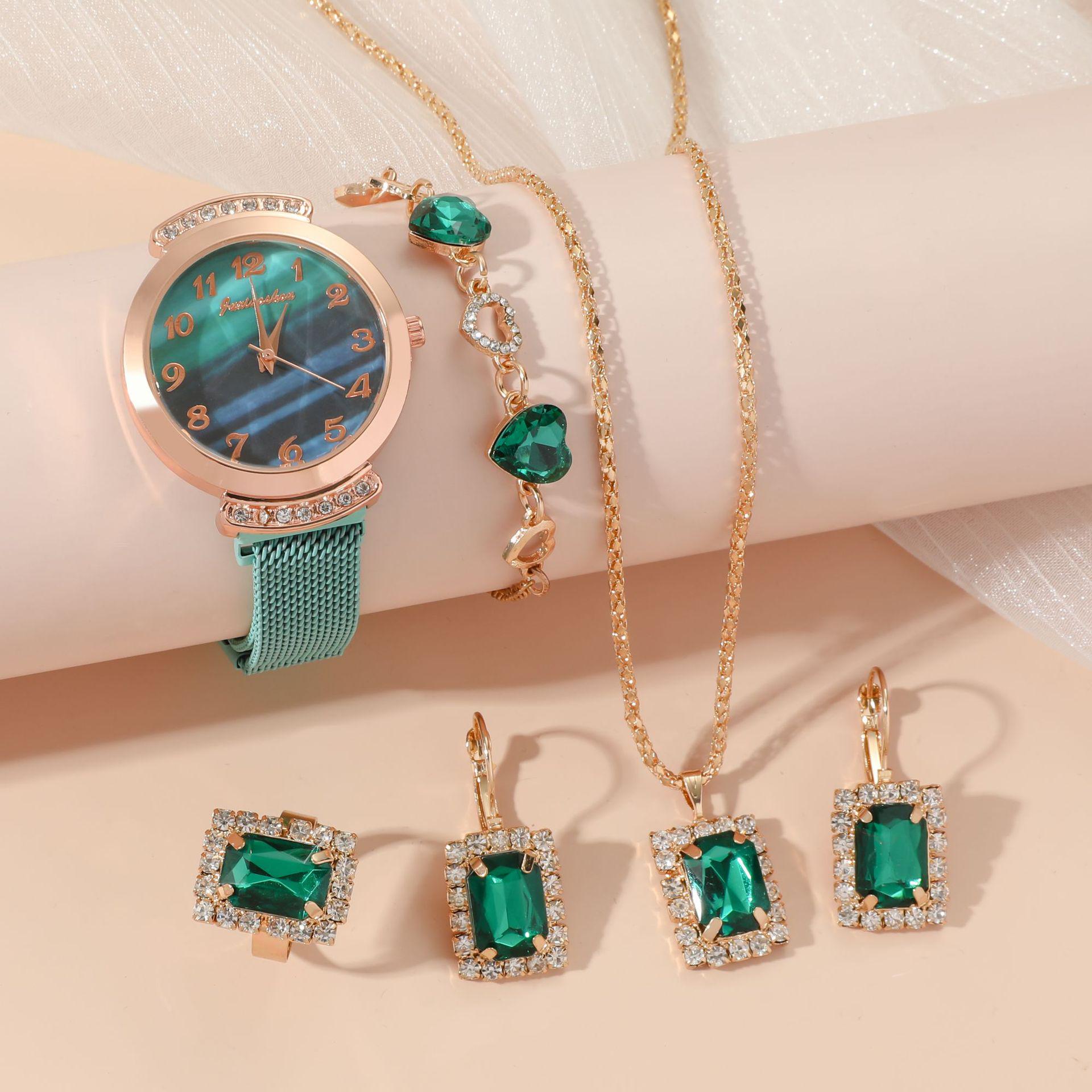 

Оригинальные женские часы со стальным браслетом, инкрустированные бриллиантами - Маленький и простой дизайн