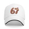 67 Thanksgiving Funny Turkey Thanksgiving 67 Turkey Baseball Cap Men Design Trucker Hat Summer Streetwear Outdoor Snapback Cap
