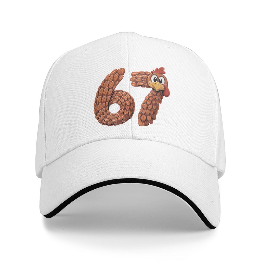 67 Thanksgiving Funny Turkey Thanksgiving 67 Turkey Baseball Cap Men Design Trucker Hat Summer Streetwear Outdoor Snapback Cap