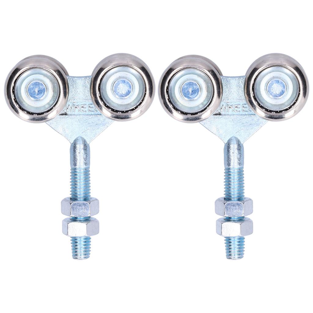 2Pcs Door Hanging Wheel Pulley Roller Glass Door Accessory for Barn Door Diameter 35mm