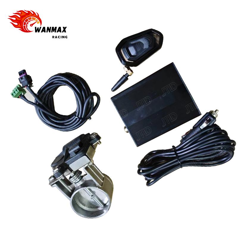 Performance 2" 2.36" 2.5" 2.75" 3" Exhaust Electric Exhaust Valve with Remote Control Kits Cutout Valve 3 Pins Metal Key