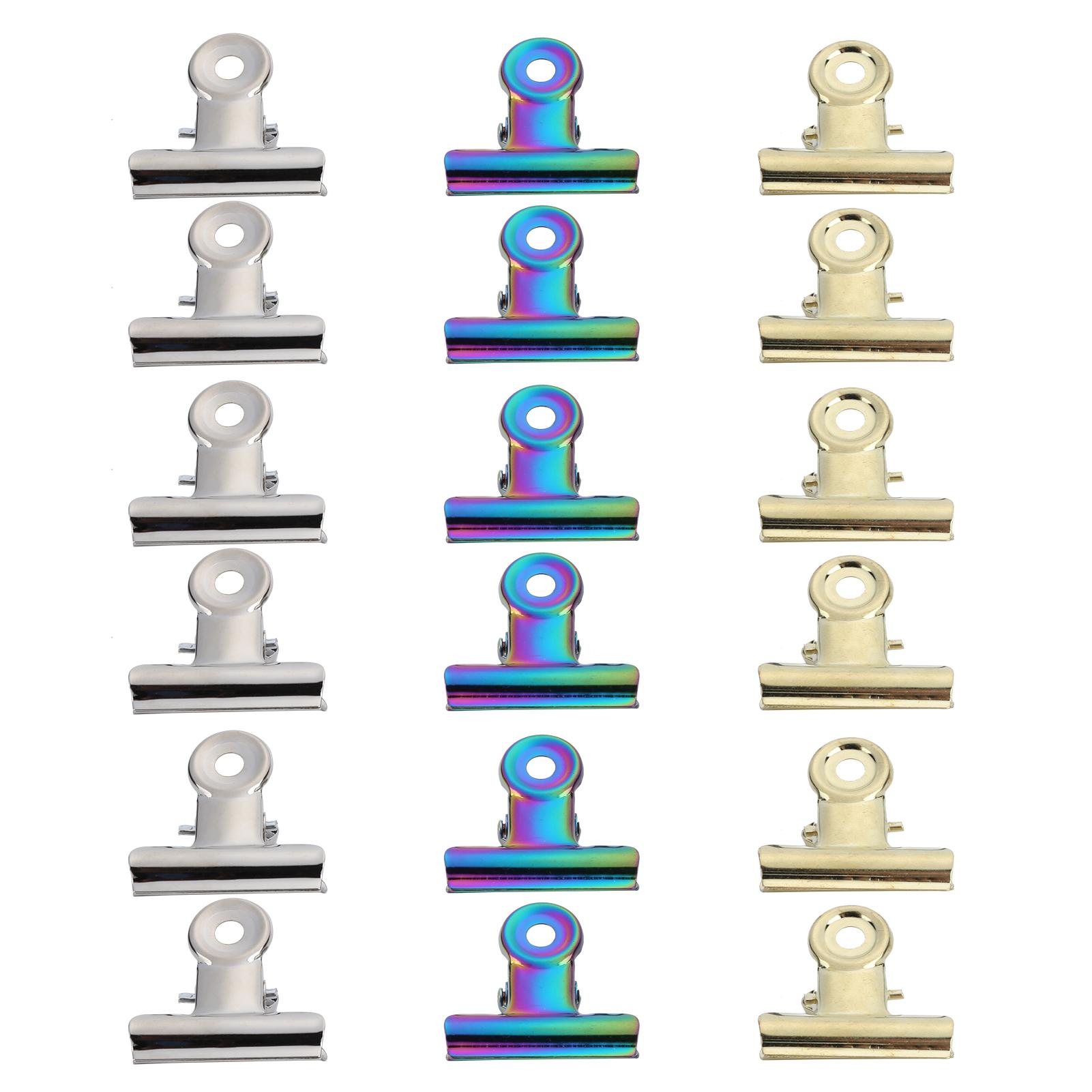 

18 шт. зажим для наращивания ногтей из нержавеющей стали зажим для фиксации скрепки для бумаги маникюрный инструмент