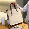 Genuine Leather Women's Bag 2026 New Large Capacity Women Shoulder Bags High Quality Cowhide Rectangle Female Handbags 9020