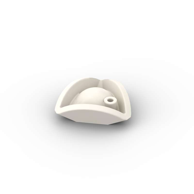 

Non-Toxic Moc 10Pcs Headgear Hat 2544 Building Blocks Set Bricks Pirate Tricorne Part Compatible Particle Diy Toys For Children Kid Gifts