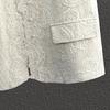 Women's Elegant Linen Blend Embroidered Vest