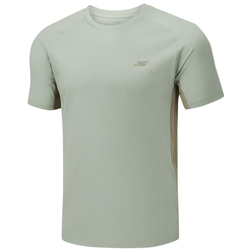 

Skechers Men s P226M141 Quick-Dry Short Sleeve T-Shirt