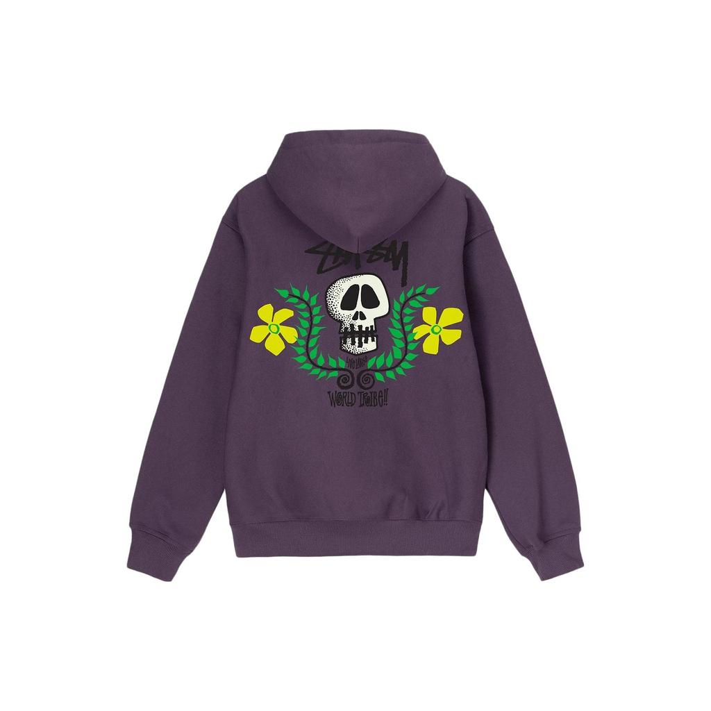 Stussy Skull Crest Zip Hoodie 1974904