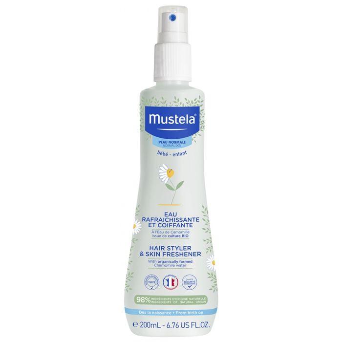 Parfum - Mustela - Bébé-enfant - 200 Ml - Unisexe - Eau Rafraichissante Et Coiffante