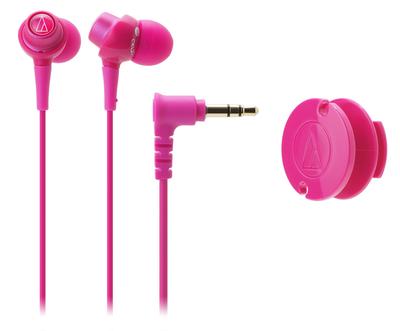 DIP PK Audio-Technica In-Ear Earphones, Pink, ATH-CKL203