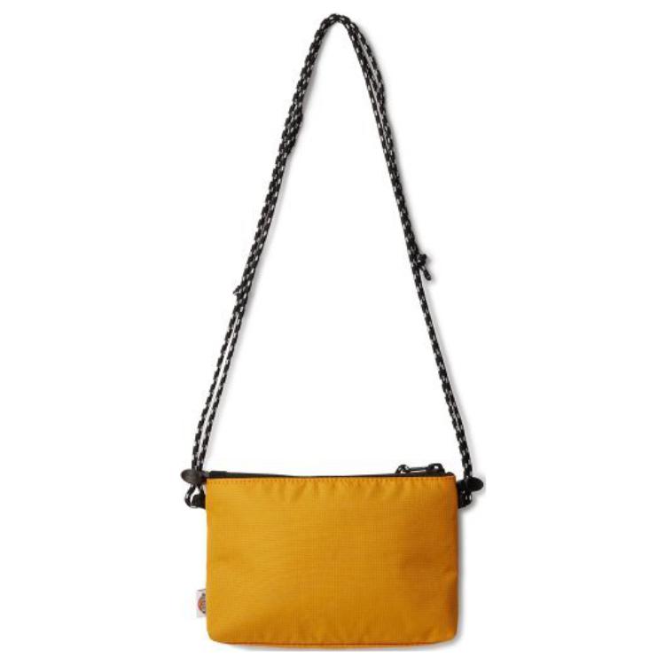 New Dickies Polyester Shoulder Bag Crossbody Bag Small Size Unisex Yellow DK008218B33