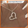 S925 Sterling Silver Necklaces For Women Simple Chain Fashion Minimalist Pendant Necklaces Heart Shape Necklace Birthday Gift