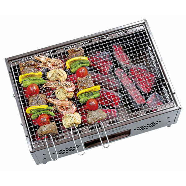 Pearl Kinzoku Pearl Ug 3291 [barbecue Skewer 35cm 3 Piece Set Double Skew Captain Stag Captain Stag]