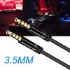 Audio Converter Adapter Cable Professional High Fidelity 3.5mm Jack Splitter Male To AUX Cord for Laptop
