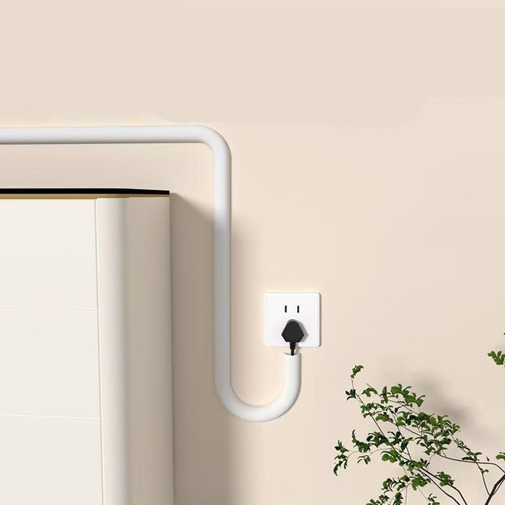 1PCS Floor Cord Cover For Wires Cord Hider Cable Management Extension Wiring Duct Trapezoid Slot Floor Cord Cover
