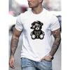 T-shirt a maniche corte per l'estate Nuova da uomo Casual da lavoro Versatile Girocollo T-shirt a maniche corte