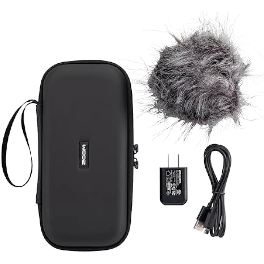 

ZOOM Zoom H6 Essential Exclusive Accessory Pack, APH-6e, Hairy Windscreen Case, USB Type-C Cable,...